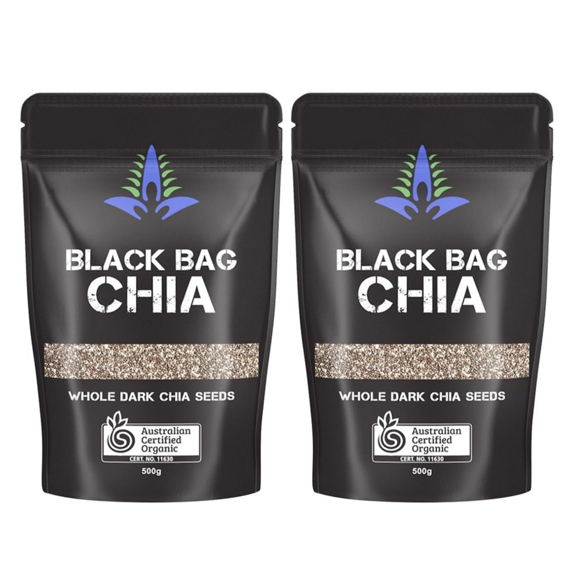 Combo 2 túi Hạt Chia Úc Black Bag Chia 500g