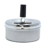 Gạt tàn kim loại xoay - bạc - ubl bl0339