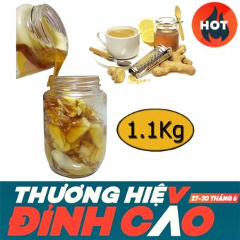 Gừng ngâm mật ong nguyên chất lọ 1.1kg