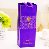 Hoa hồng mạ vàng 24K bông màu vàng (không có đế)