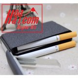 Hộp đựng thuốc lá kiêm bật lửa khò JD HOAHAI.COM (đen) + Tặng bật lửa LOL