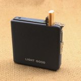 Hộp Đựng Thuốc Lá Kiêm Bật Lửa Khò HOAHAI Light Good (Đen Nhám)