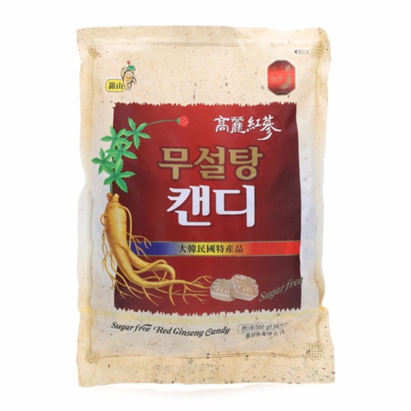 Kẹo sâm bổ dưỡng không đường Hàn Quốc - 500gr