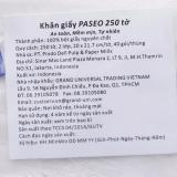Khăn giấy Paseo 250 tờ ( 2 lớp )