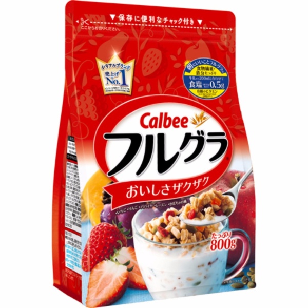 Ngũ cốc Calbee Nhật Bản 800g date mới nhất thị trường 10..2018