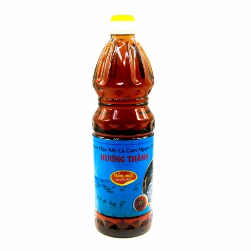 Bộ 06 chai nước mắm nhất cá cơm nguyên chất Hương Thành 1 lít ( 6 chai x 1 lít/chai )