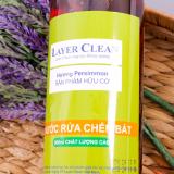 Nước rửa chén bát hữu cơ Layer Clean dạng chai 800ml (Bộ 3 chai)