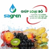 Nước rửa rau củ quả Sagren