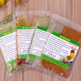 Combo 4 gói bột tạo màu tự nhiên (Nếp, gấc, cẩm tím, dành)