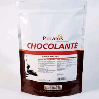 Socola đen nguyên chất 75% 1kg