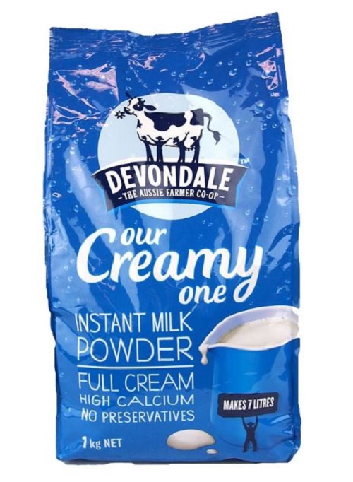 Sữa nguyên kem dạng bột Devondale 1kg