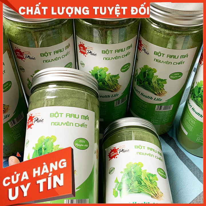 Bột rau má sấy lạnh nguyên chất , bột rau củ sấy lạnh, thanh nhiệt, chất lượng, thơm ngon, thanh nhiệt mát mẻ