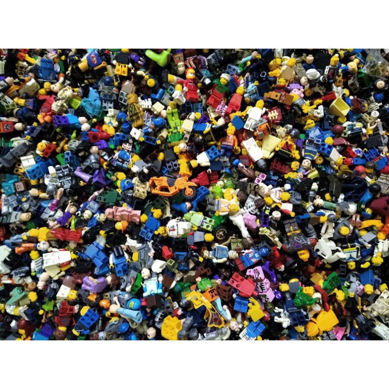 Combo 100gram Xác nhân vật Lego minifigures