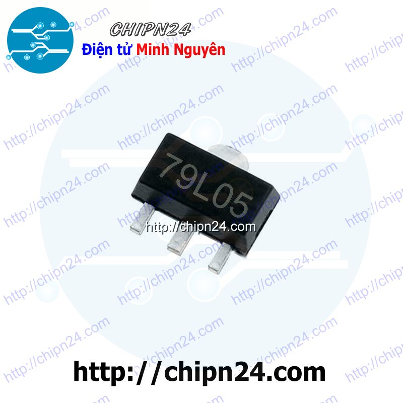 [5 con] (SOP) IC Dán 79L05 SOT-89 (SMD) (L79L05 7905)