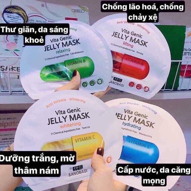 Mặt Nạ Vita Genic Hàn Quốc - Vàng