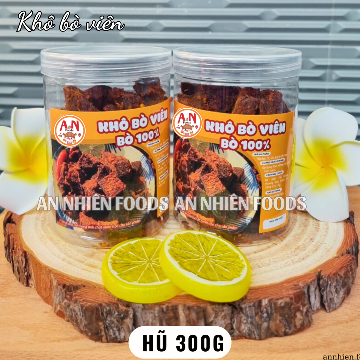 Khô bò viên (đậm đà - có video)