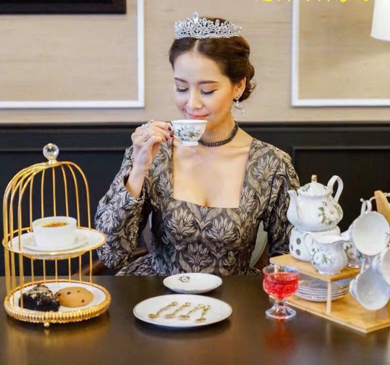 Khay bánh lồng chim trang trí tiệc teabreak