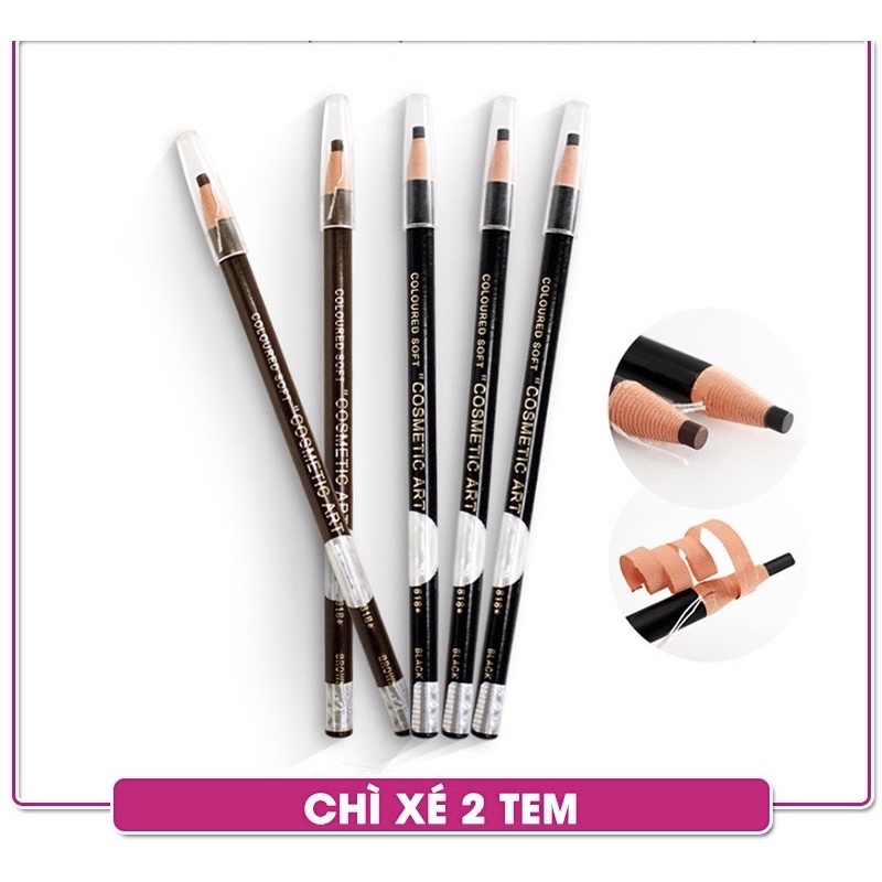 Chì Xé Kẻ Lông Mày 2 Tem Cao Cấp