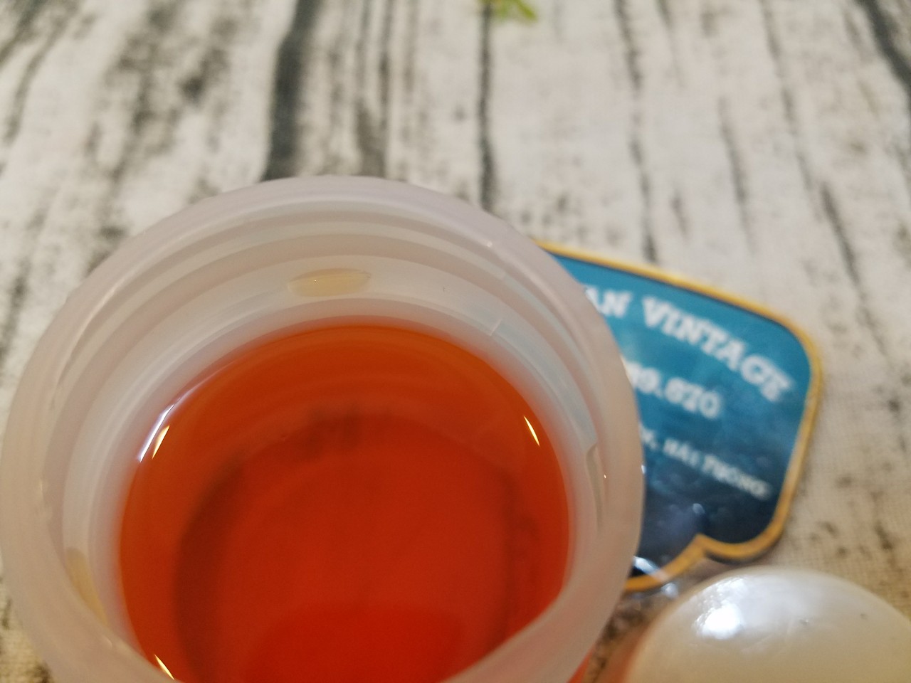 Siro Đào - Peach Syrup Golden Farm 80ml (nguyên liệu pha trà sữa, làm bánh)