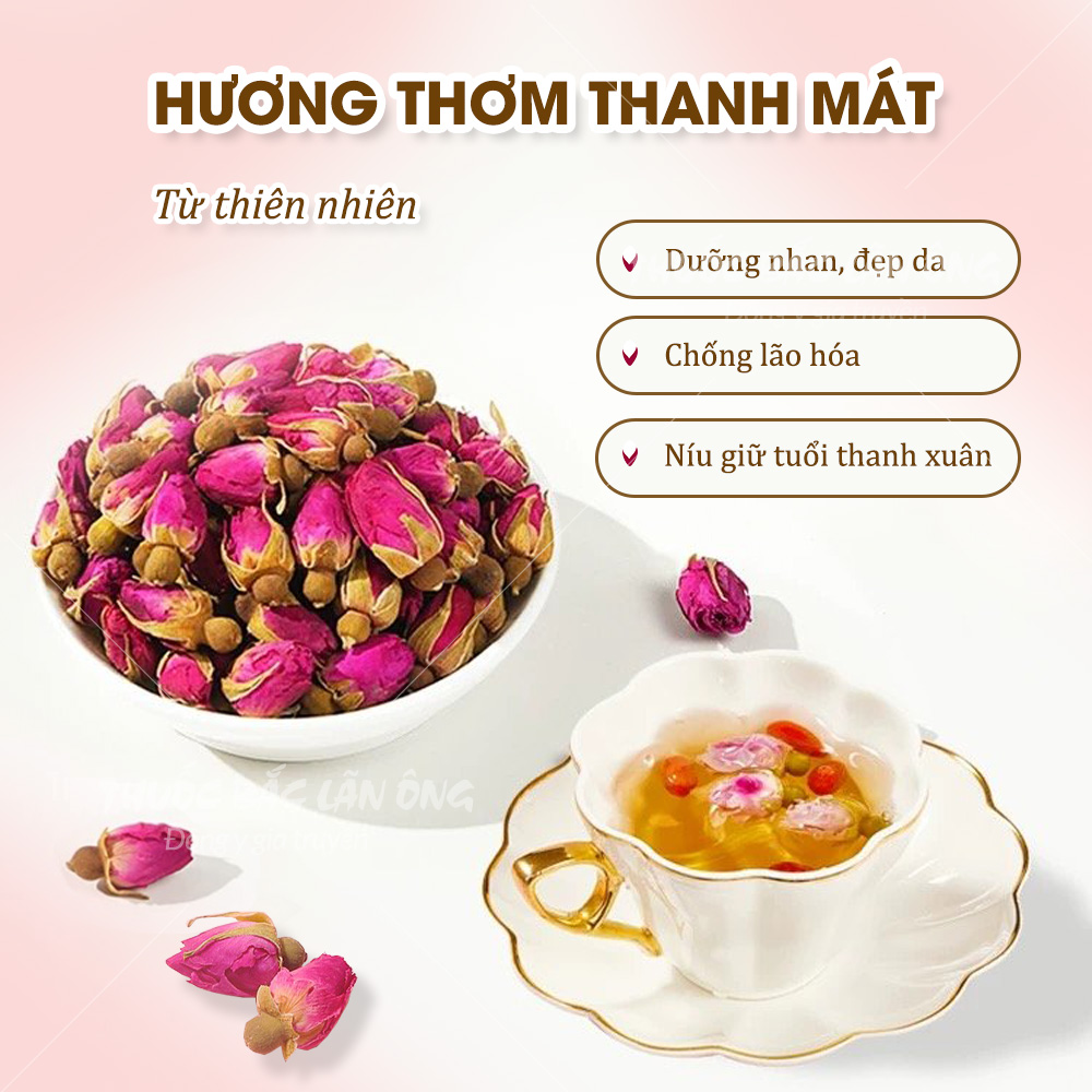 Nụ Hoa Hồng Đà Lạt 200g (Nụ Hồng Nguyên Bông)