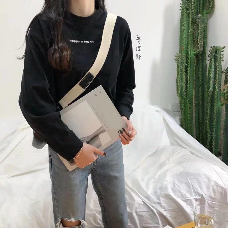 ÁO THUN NỮ TAY DÀI FORM RỘNG HF79 SGS