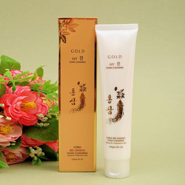 Combo 4 Hộp Sữa Rửa Mặt Sâm Vàng Hàn Quốc [ Hàng Mới Về ]