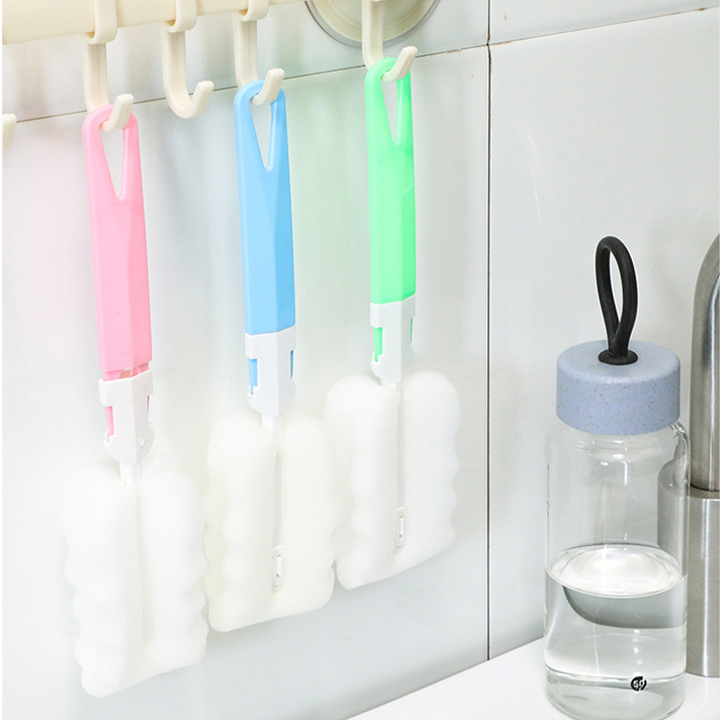 Dụng Cụ Rửa Ly Tách Và Bình Nước Bọt Biển Tháo Ráp