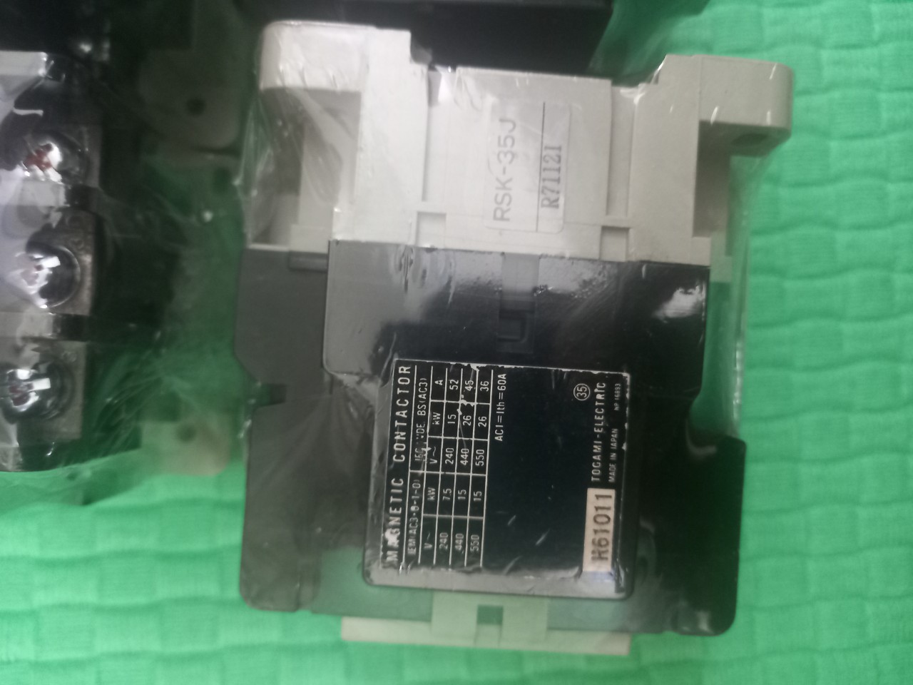 CONTACTOR NHẬT BẢN 35A KHỞI