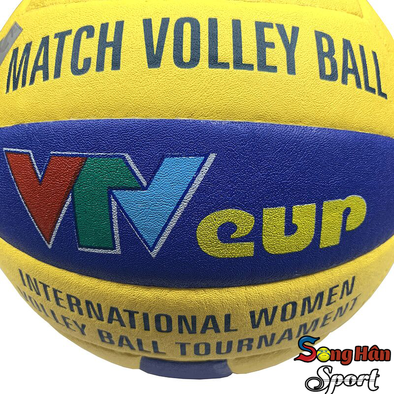 BÓNG CHUYỀN DÁN GERU VTV CUP - (da PU cao cấp, chống trầy xước, chống thấm nước)