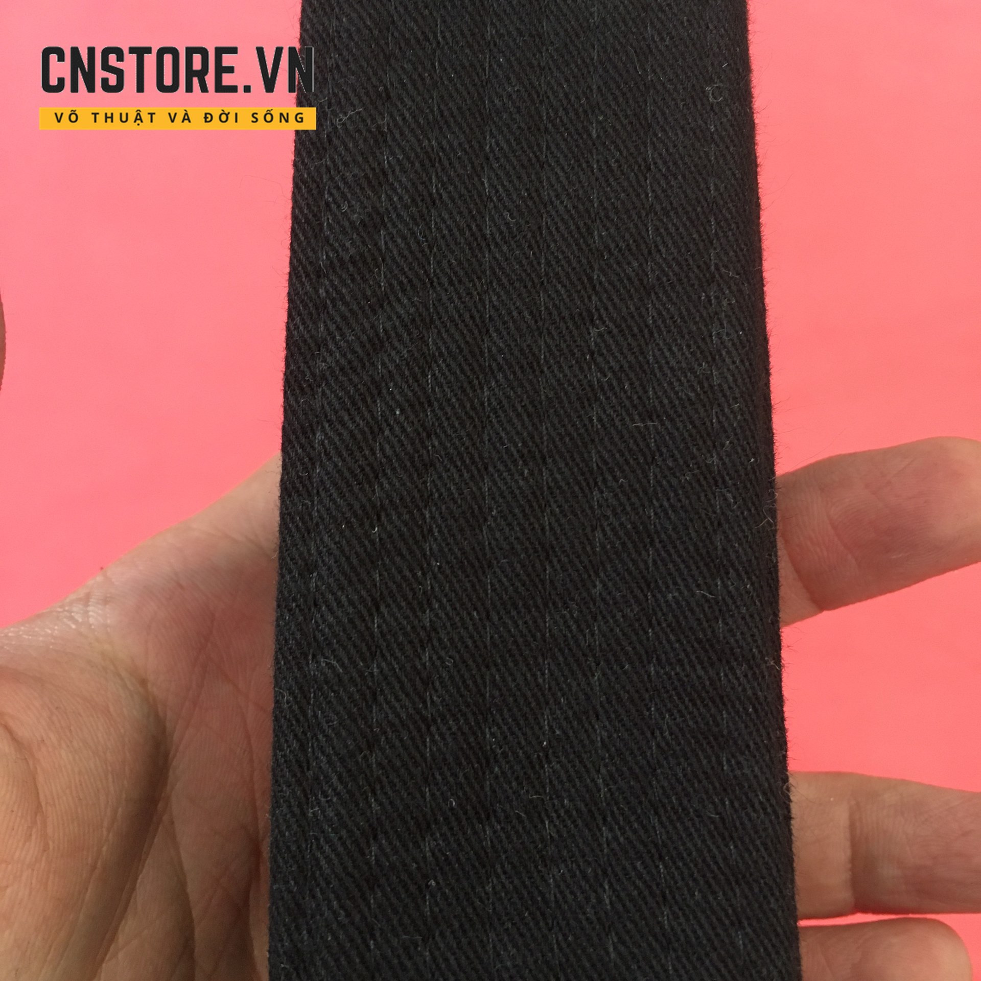 Đai Đen Taekwondo Loại Tốt 2 Vòng