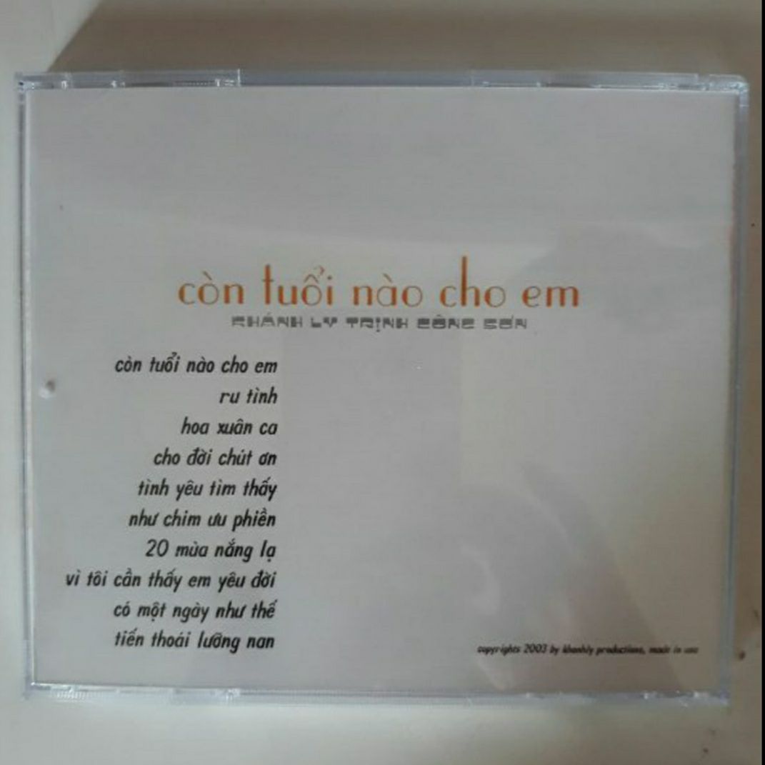 Bộ 5 cd Khánh Ly