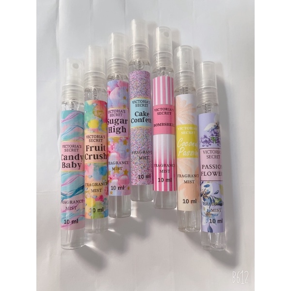 Combo 50 chai body mist 10ml - Mix lộn xộn nhiều mùi