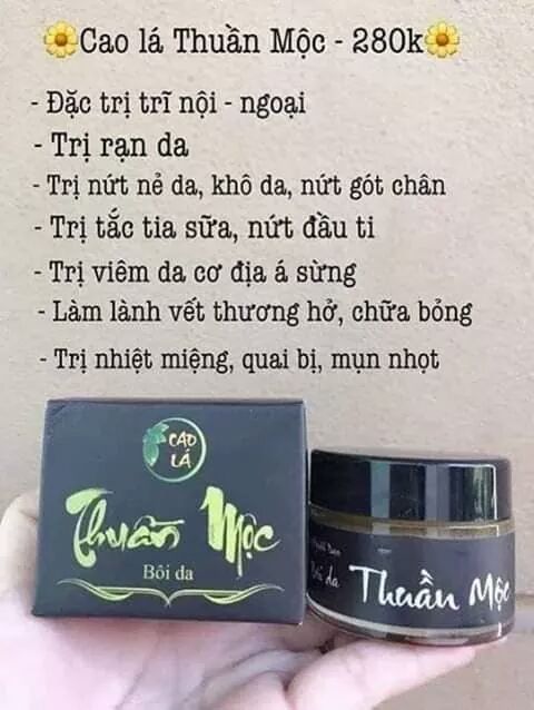 Cao lá Thuần Mộc Thanh Mộc Hương