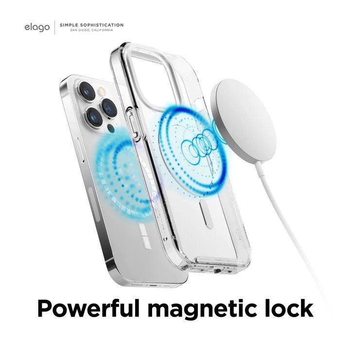 Ốp Lưng Elago Clear Case Hỗ Trợ Từ Tính Dành Cho iPhone 14 PRO MAX