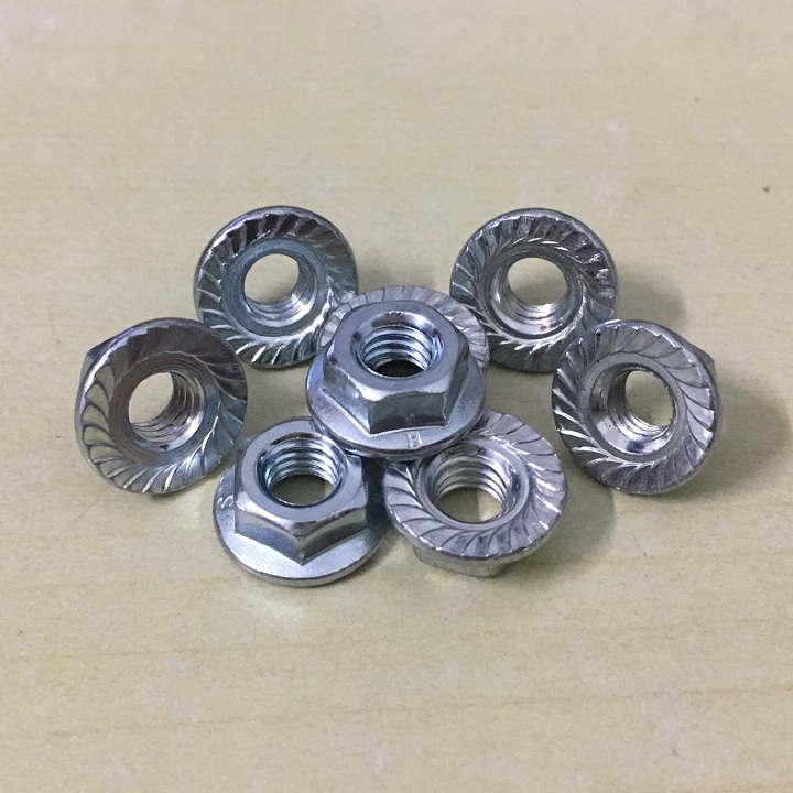 M6 - 20 CON ĐAI ỐC LÔNG ĐỀN - TÁN LÔNG ĐỀN 6li