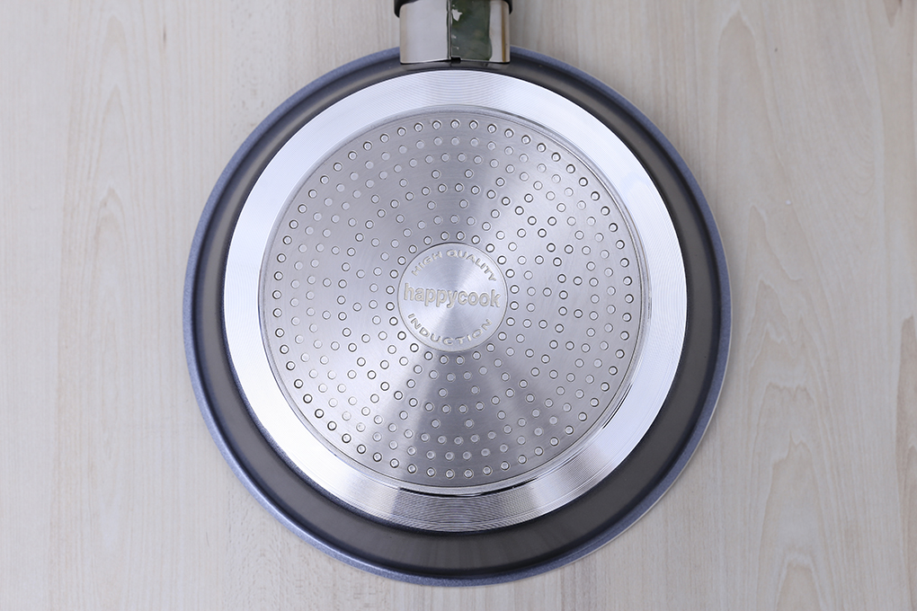 [HCM]Chảo Vân Đá Bếp Từ Siêu Bền 24cm Happy Cook MFP-24IH