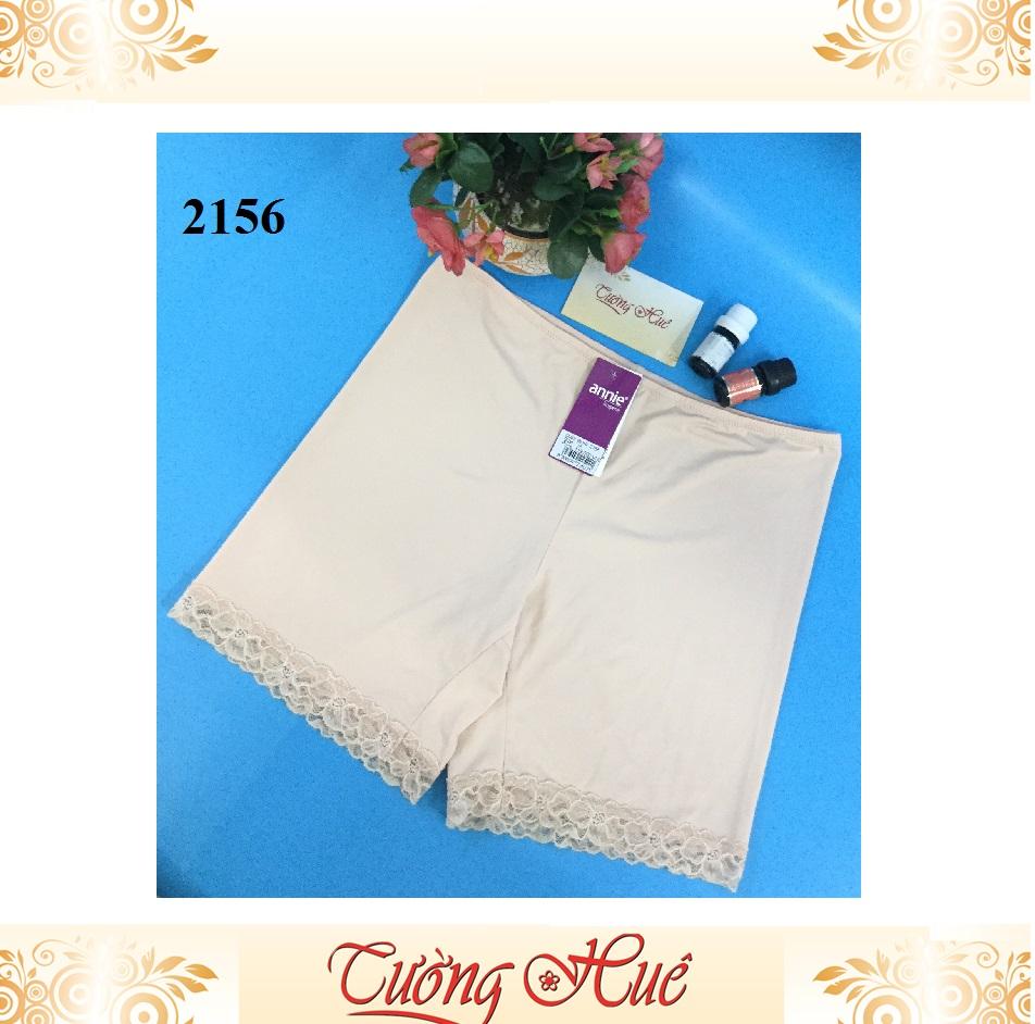 Quần đùi mặc váy annie 2156 su lạnh ống chân phối ren.