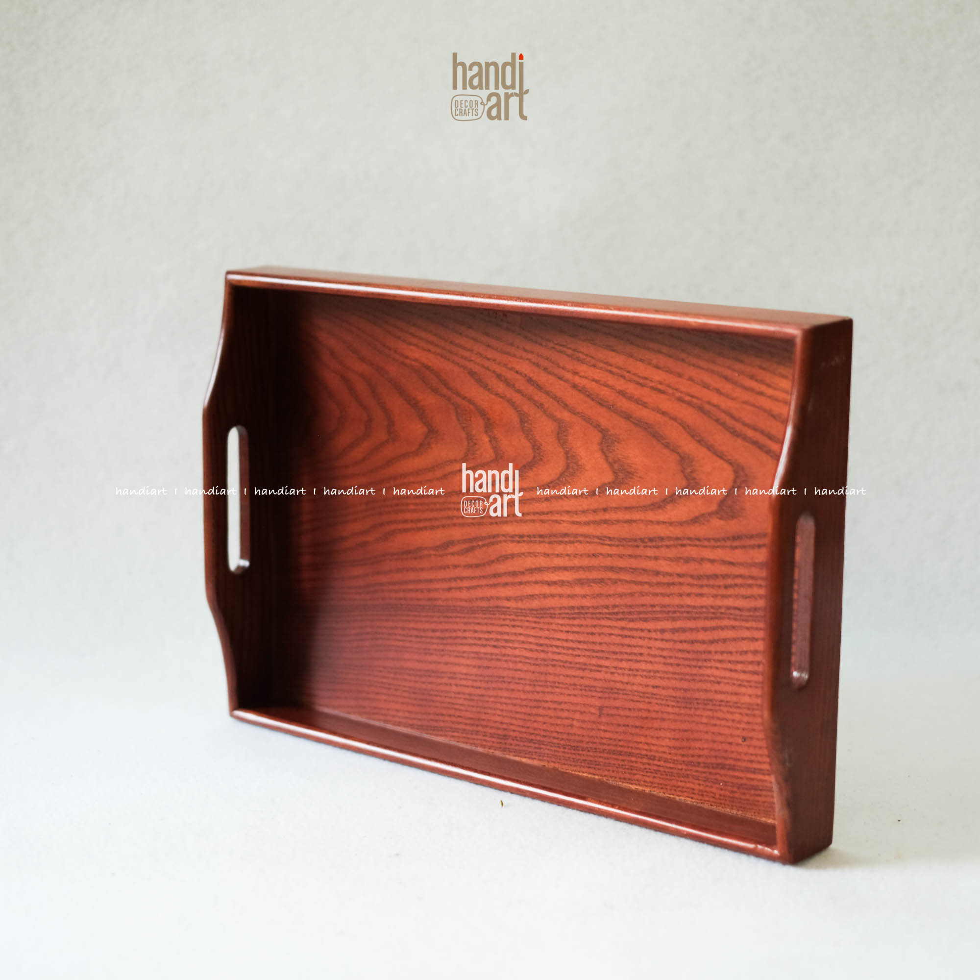 Khay trà gỗ - Khay tay nắm