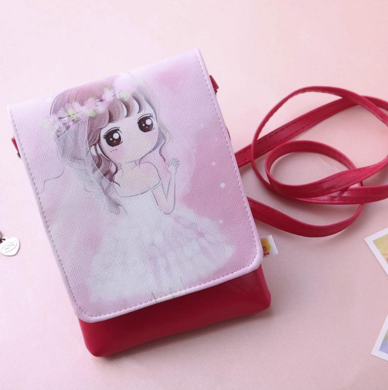 Túi điện thoại hoạt hình Chibi dễ thương