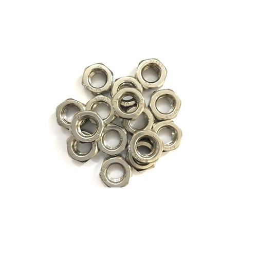 Đai ốc, ecu inox M6 túi 100 con - inox, Đai ốc Ecu  inox hàng đẹp , ai ôc luc giac