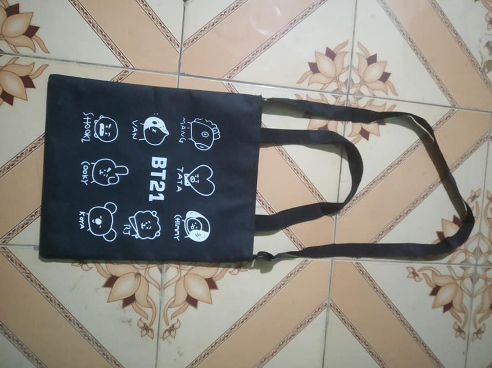 túi tote bts chữ ký