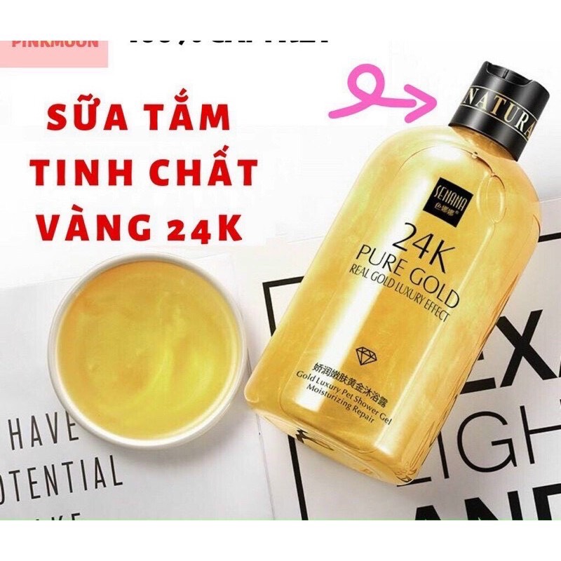 🌸🌸 Sữa tắm 24K PURE GOLD trắng da - trẻ hoá làn da 🌸🌸