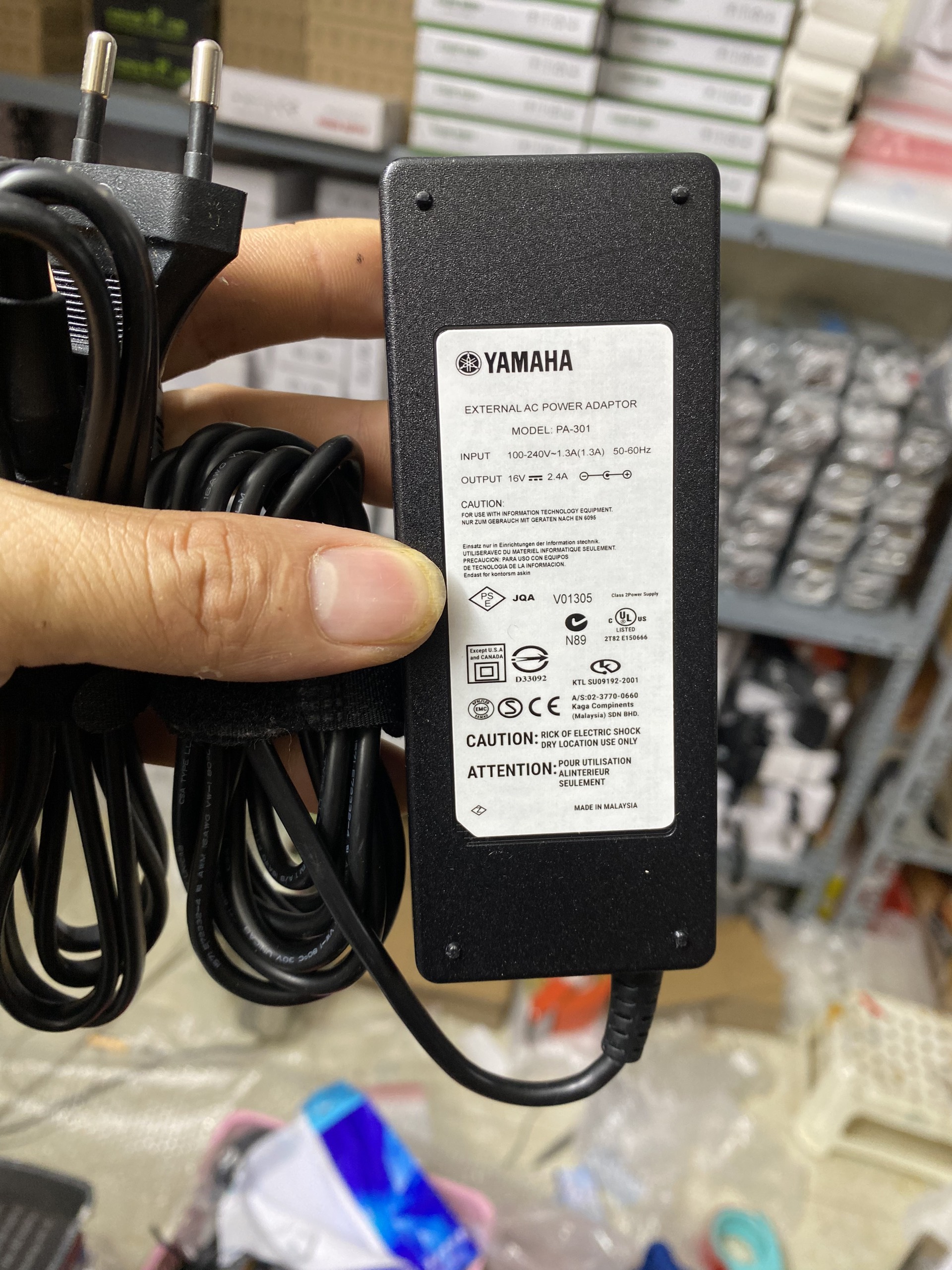 Adapter nguồn cho đàn Organ 16V chính hãng