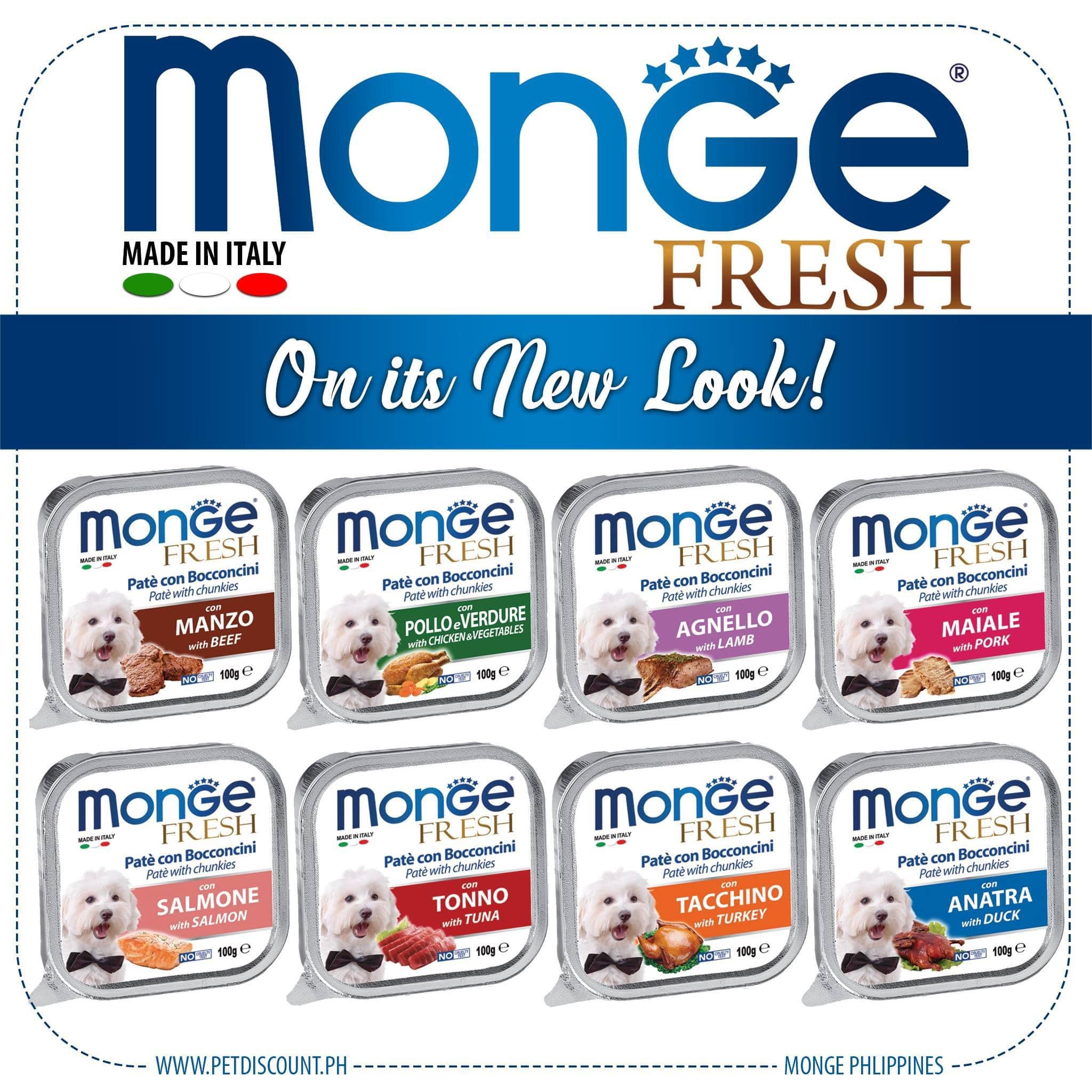 Pate Monge 100gr dành cho chó con, chó trưởng thành - T3 PETS SHOP