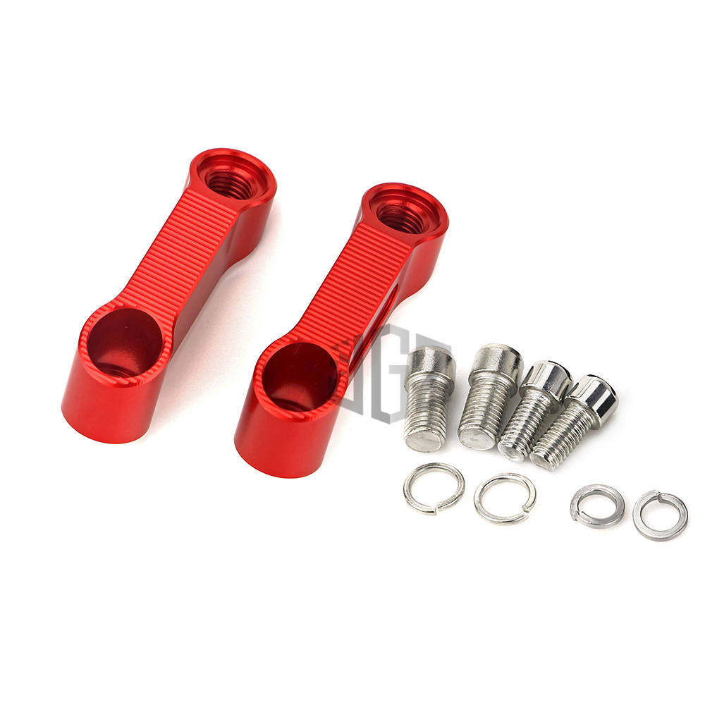 M8 M10 Motorcycle CNC Rear Mirror Adapter Riser Bracket Holder Accessory Universal for HONDA KTM