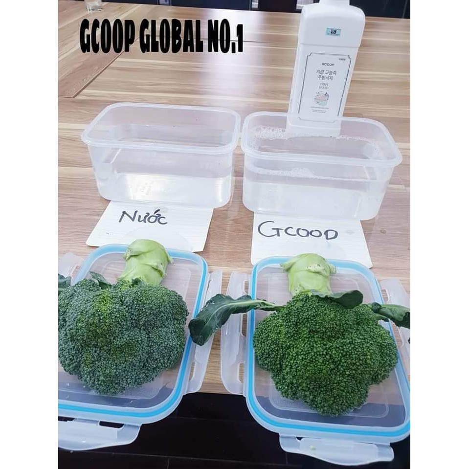 Nước rửa chén bát đậm đặc GCOOP / GCOOP Dish Liquid