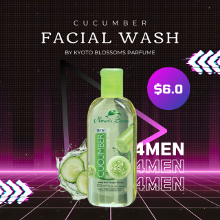 HCMSữa rửa mặt nam sạch nhờn giảm mụn Cucumber Extract Facial Cleansing thumbnail