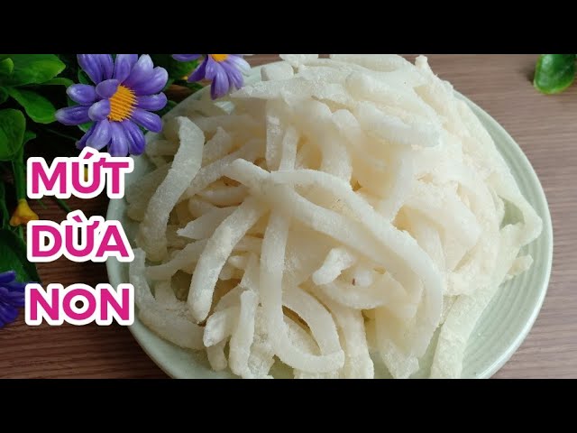 Mứt dừa sữa non Bến Tre - 500gram