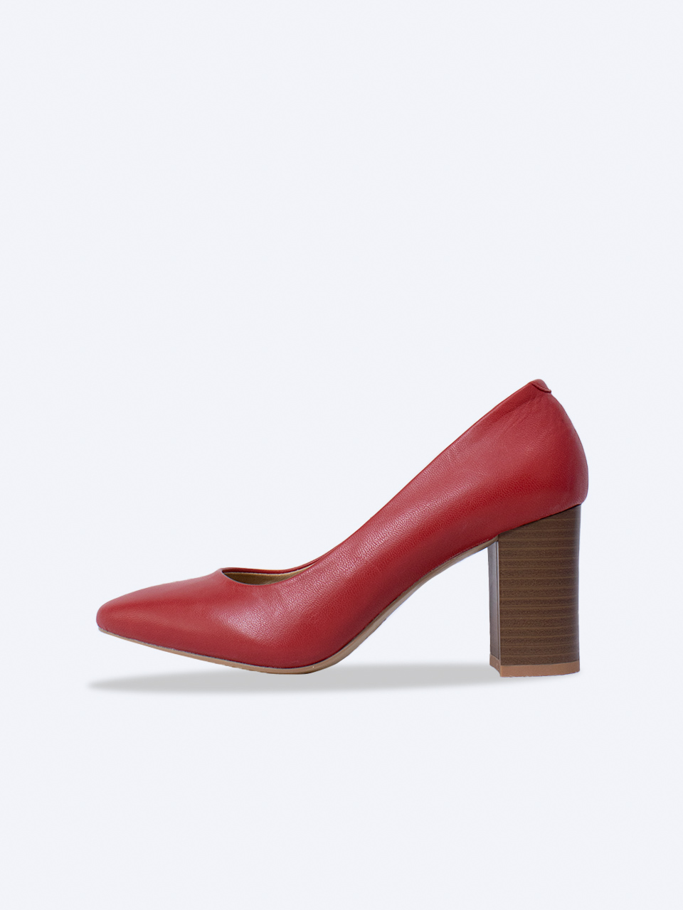 Giày nữ công sở da thật gót trụ 7cm P04 - SALSA pumps