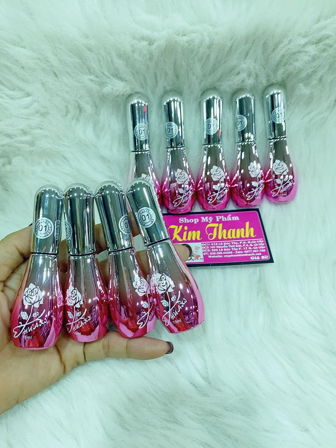 Sơn gel tráng gương lấp lánh